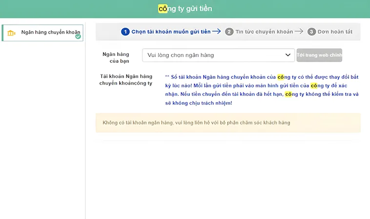Hướng dẫn nạp tiền PKWIN nhanh chóng, dễ dàng cho người mới 2 Các phương thức nạp tiền PKWIN