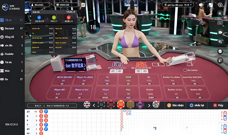 Hướng Dẫn Tham Gia Casino WM Trực Tuyến Nhà Cái PKWIN: Chỉ Với Vài Bước 2 Lợi Ích Khi Tham Gia Sảnh Casino WM Tại PKWIN