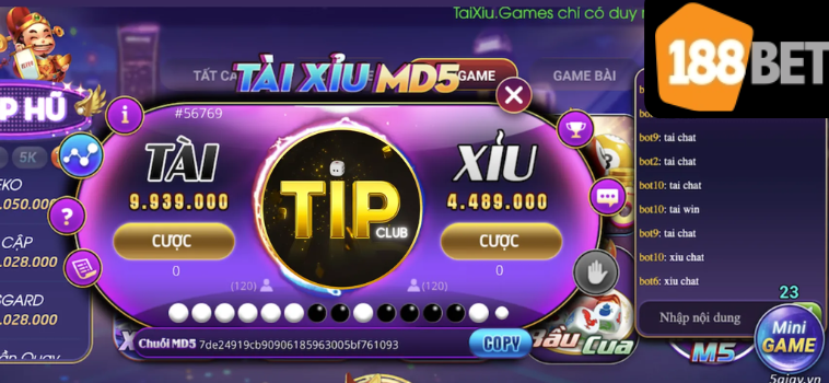 tai xiu md5 188bet
